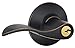 Schlage F51VACC716 Accent Entry Lever, Aged Bronze