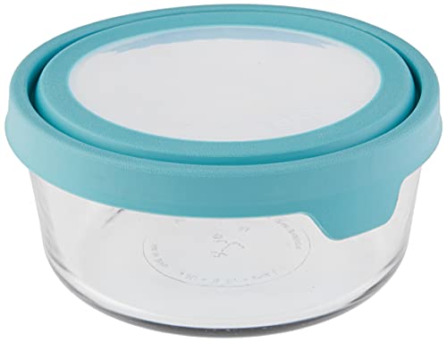 Anchor Hocking Trueseal Glass Food Storage Containers With Airtight Lids, Set Of 10,Mineral Blue #TOP2