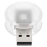 SOLUSTRE Smart USB RGB Voice-Activated Night Light Portable AI Sound-Activated Lamp for Home Office and Car Ambient Lighting LED Desk Lamp