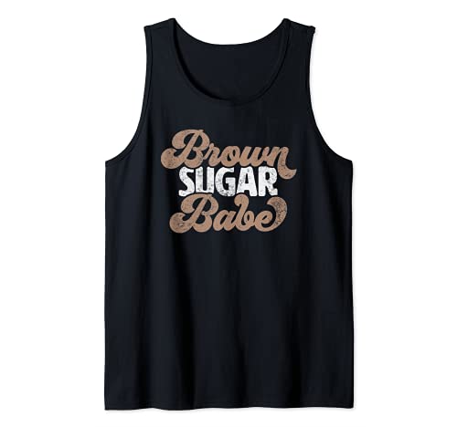 Brown Sugar Babe Proud Black Women African Pride Camiseta sin Mangas