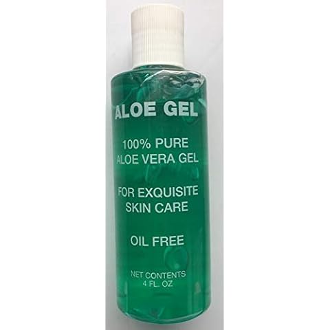 Cadie Aloe Vera Gel - 100% Pure and Organic Aloevera Extract, Thick and Absorbent for Men or Women Facial and Scalp Care - Great for Face, Skin or Hair | 4 Oz (1 Pack) Cover