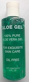 Cadie Aloe Vera Gel - 100% Pure and Organic Aloevera Extract, Thick and Absorbent for Men or Women Facial and Scalp Care - Great for Face, Skin or Hair | 4 Oz (1 Pack)