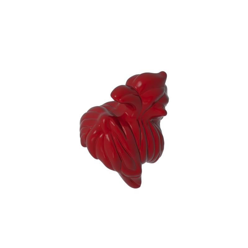 Hairstyle 17 Mini Wig 10PCS Compatible with Lego GDS-2149 Classic Bulk Toy MOC Color:Dark Red 154 — image 1