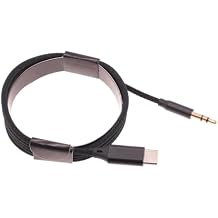 Aux Cable USB C to 3.5mm Audio Cord Car Stereo Aux-in Compatible with Samsung Galaxy A16 5G, Adapter Speaker Jack Wire Braided Type-C