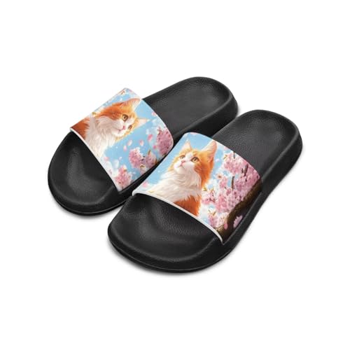 Image of Slides for Boys Girls Quick Drying Kids Slides Sandals Non-Slip