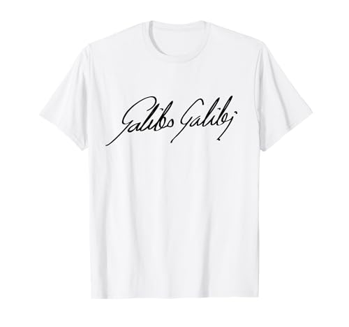 Galileo Galilei Authentic Signature T-Shirt