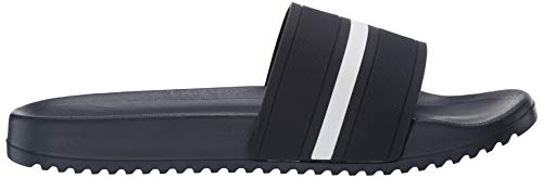 Tommy Hilfiger Men's Redder Slide Sandal, Dark Blue, 9 #TOP5