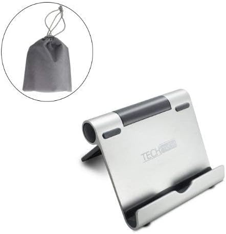 TechMatte iPad Stand Multi-Angle Aluminum Holder for Tablets | E-Readers and Smartphones, Nintendo Switch - Mini Stand