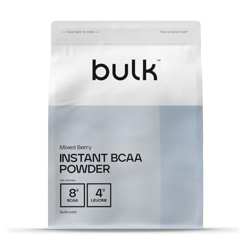 Instant BCAA Powder, Mixed Berry, 500g