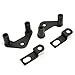KUAFU Conversion Bracket Kit Saddlebag Support Compatible with 2004-2014 Harley Davidson Sportster