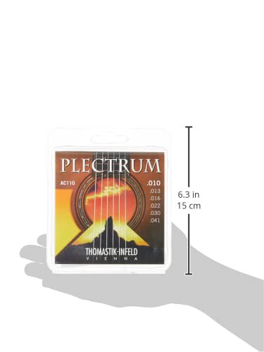 Thomastik-Infeld AC110 Acoustic Guitar Strings - Plectrum Series 6 String Set E, B, G, D, A, E - Thumbnail 5