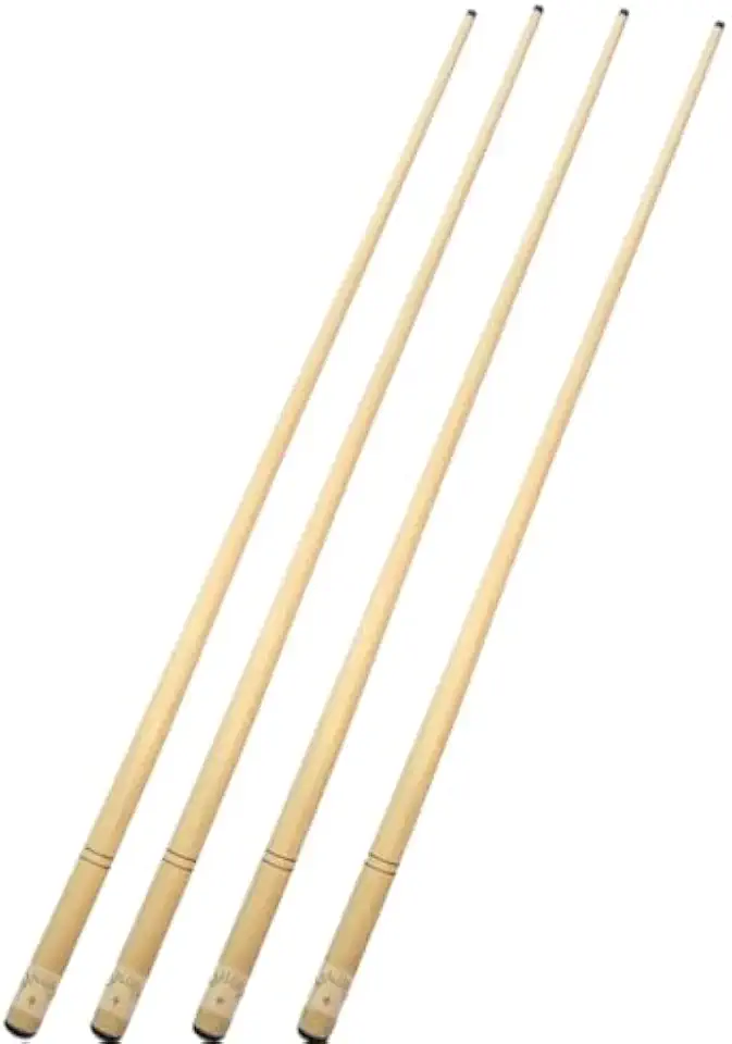 4 Tacos Sinuca Bar Snooker 1.45m Virolas Giz Azul Giz Branco taco de sinuca