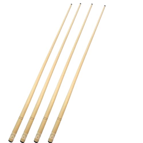 4 tacos sinuca bar sinuca 1,45m taco azul giz branco giz taco de snooker