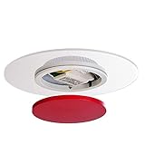 Plafonnier moderne pour intérieur adapté pour l'éclairage de salles de bains, buanderies, entrées, magasins, bureaux, sous-sols, chambres et dans tous les endroits où l'on veut installer un produit particulier au design neuf