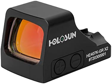 HOLOSUN 407K/507K Series, Dot or Multi-Reticle, Black/FDE/Black-O...