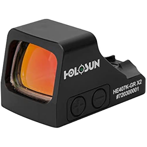 HOLOSUN 407K/507K Series, Dot or Multi-Reticle, Black/FDE/Black-Out/Brown