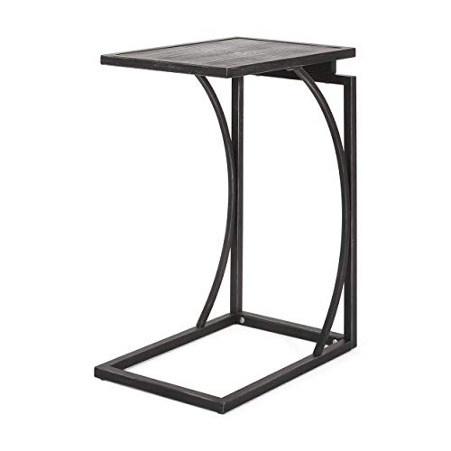 Christopher Knight Home Quintina C-Shaped End Table #TOP18