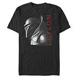 Fifth Sun Herren BSG Cylon T-Shirt, Schwarz, XXL