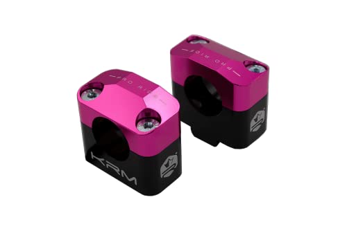 Pontet KRM 28,6 mm pour fixer un guidon gros diamètre sans changer de té