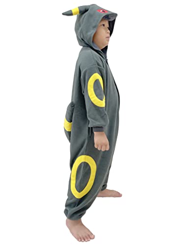 Sazac Kigurumi - Pokemon - Umbreon - Onesie Jumpsuit Halloween Costume -Kids Size (5-9 Year Old) #TOP4