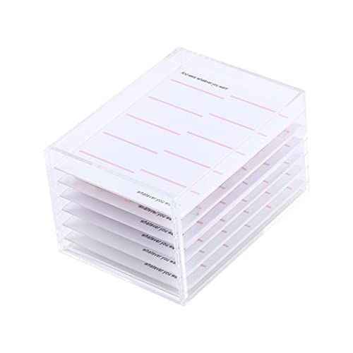 Colcolo Caixa de armazenamento de de unhas, estojo de exibição, acessórios transparentes para unhas,