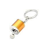 Jsorum Six Speed Manual Transmission Gear Shift Fidget Toy Keychain, Automotive Part Car Keychain Ke