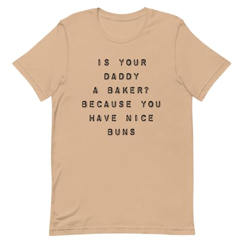 Is Your Dad A Baker Pun haut sarcastique en coton ultra doux pour femme