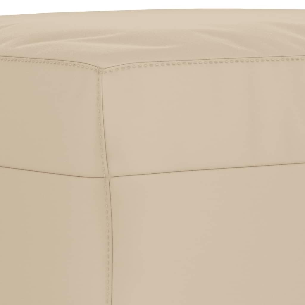 Poggiapiedi in tessuto in microfibra, 70 x 55 x 41 cm, robusto sgabello imbottito per soggiorno e spogliatoio, moderno, semplice, multifunzionale, facile da pulire