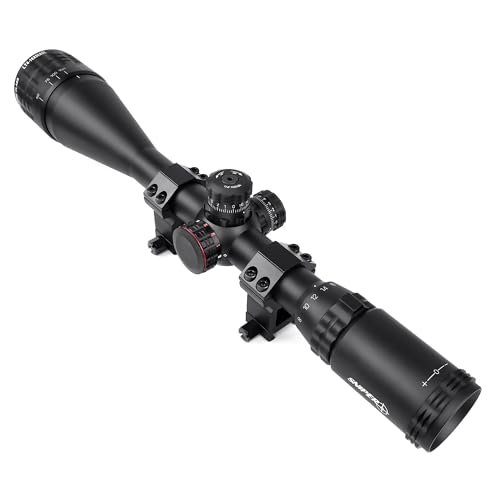 FSI 4-16x50 Rifle Scope with Illuminated Reticle & Rings