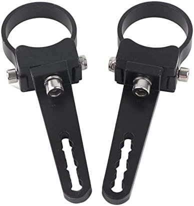 Light Whip UTV Whip/Flag Mount Adjustable 360° Rotating Light Bar Bracket For 1.75 To 2 Inch Roll Bar Compatible With Polaris RZR 900 1000 XP Pro Turbo Can Am Commander Maverick Whip Light Mounts