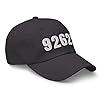 Zip Code 92625 Hat Corona Del Mar California CA Dad Cap Embroidered Dad Hat Baseball Cap with Adjustable Buckle Strap Dark Grey #1