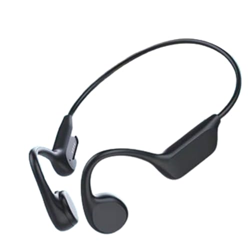 Auriculares de conducción ósea para natación, IPX8 impermeable, 32 GB de almacenamiento MP3, diseño de oreja abierta, auriculares para nadar y correr