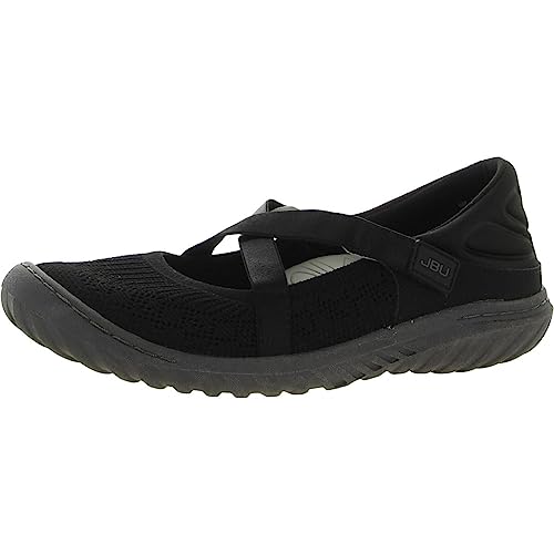 JBU by Jambu Women's Camila Knit Comfort Casual Maryjane Black