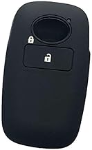 ZIAN Daihatsu/Toyota 1 Button Smart Key Case for Rocky Rise etc. (Black 2)
