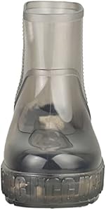 UGG Women's Drizlita Clear Rain Boot, Black, 38 EU: Buy Online at