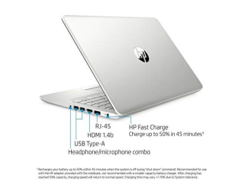 Hp Laptop 14-Inch , Ryzen 3 3200U Up To 3.5 Ghz, Amd Radeon Vega 3 Graphics, 4Gb Sdram,128Gb Ssd, Wifi, Webcam, Bluetooth, Win10 S (Renewed) #TOP2