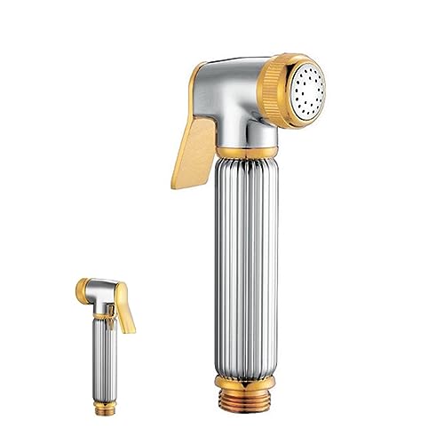 Accesorios de baño grifo de bidé dorado para limpieza íntima sin papel 3