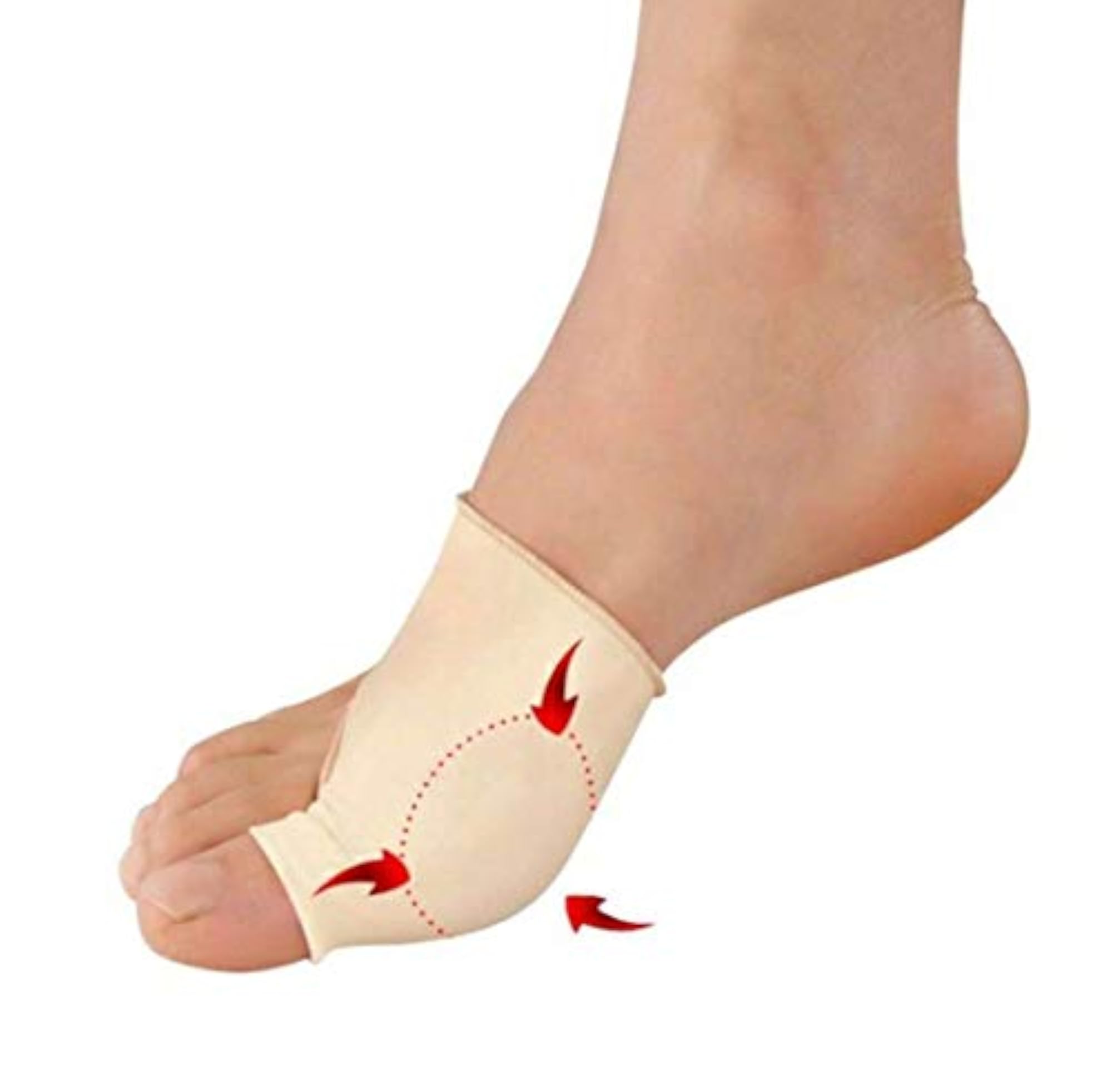 Silicone Foot Gel Thumb Big Toe Bunion Guard, Pain Relief