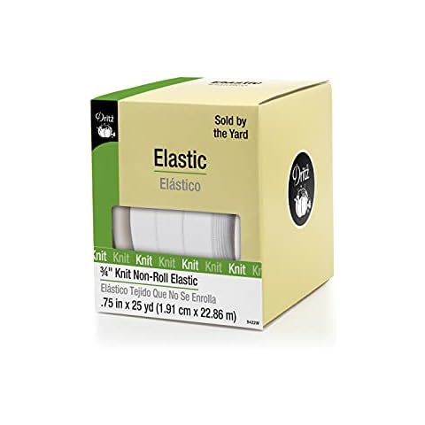 Dritz 9422W Non-Roll Knit Elastic Cover