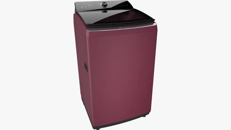 Bosch 7.5 Kg 5 Star Fully-Automatic Top Loading Washing Machine (WOI755R0IN, White, 8 Wash Program, Anti Tangle, EcoSilence Drive,Built in Heater)