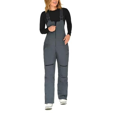 Arctix kombinezony na szelkach Traverse, damskie, ekologiczne, Stal, X-Small/31" Inseam