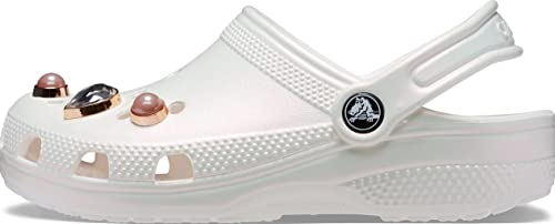 Image of Crocs Girl's Clog, White /Multi Color, 33 /34 EU