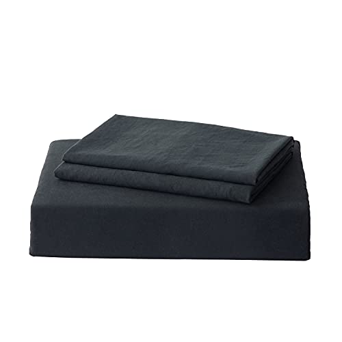 Lanest Housing Black Duvet Cover King, Soft Breathable Microfiber Duvet Cover Zipper Closure With Ties, 3 Pieces Luxury Bedding Set With 1 Duvet Cover Only And 2 Pillow Shams #TOP7