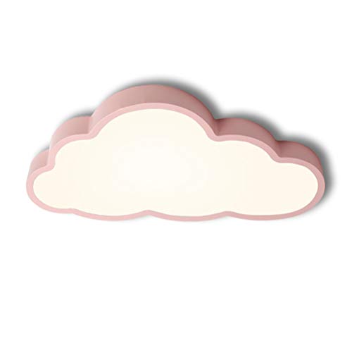 Iluminación infantil de techo Plafones,Lámpara De Techo 36W LED Ultrafino 5cm Nubes Creativas Luz De Techo Lámpara De Niños Niños Y Niñas Lámpara De Dormitorio Lámpara Romántica De Techo De Animados Cover