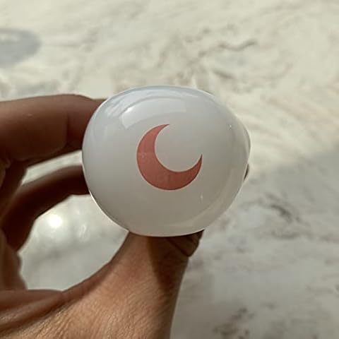 Brando Moon Small Vase Piece White with Pink Moon (White) Cover