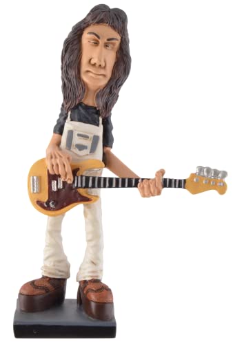 VOGLER Joh. Vogler GmbH Funny Life - Rockstar John The Bohemian, We Will Rock You Hand Painted Cast Stone Warren Stratford - Image 2