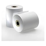 Mettler-Toledo Papierrolle für Nadeldrucker, Weiß, 57mm x 20m, 5 Stück