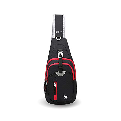 Kimlee Sling Bag Crossbody Bags Men, Travel Hiking Chest Daypack for Women One Strap Backpack Lightweight Over Shoulder Bag