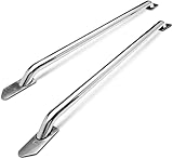 TAC Bed Rails Fit 1999-2006 Silverado 1500/2500LD (Will not fit 04-06, 07 Classic 1500 Crew Cab W/5.5ft Short Bed) | 2001-2005 Silverado 2500HD/3500HD 6.5' Standard Bed Stainless Steel Truck -1 Pair