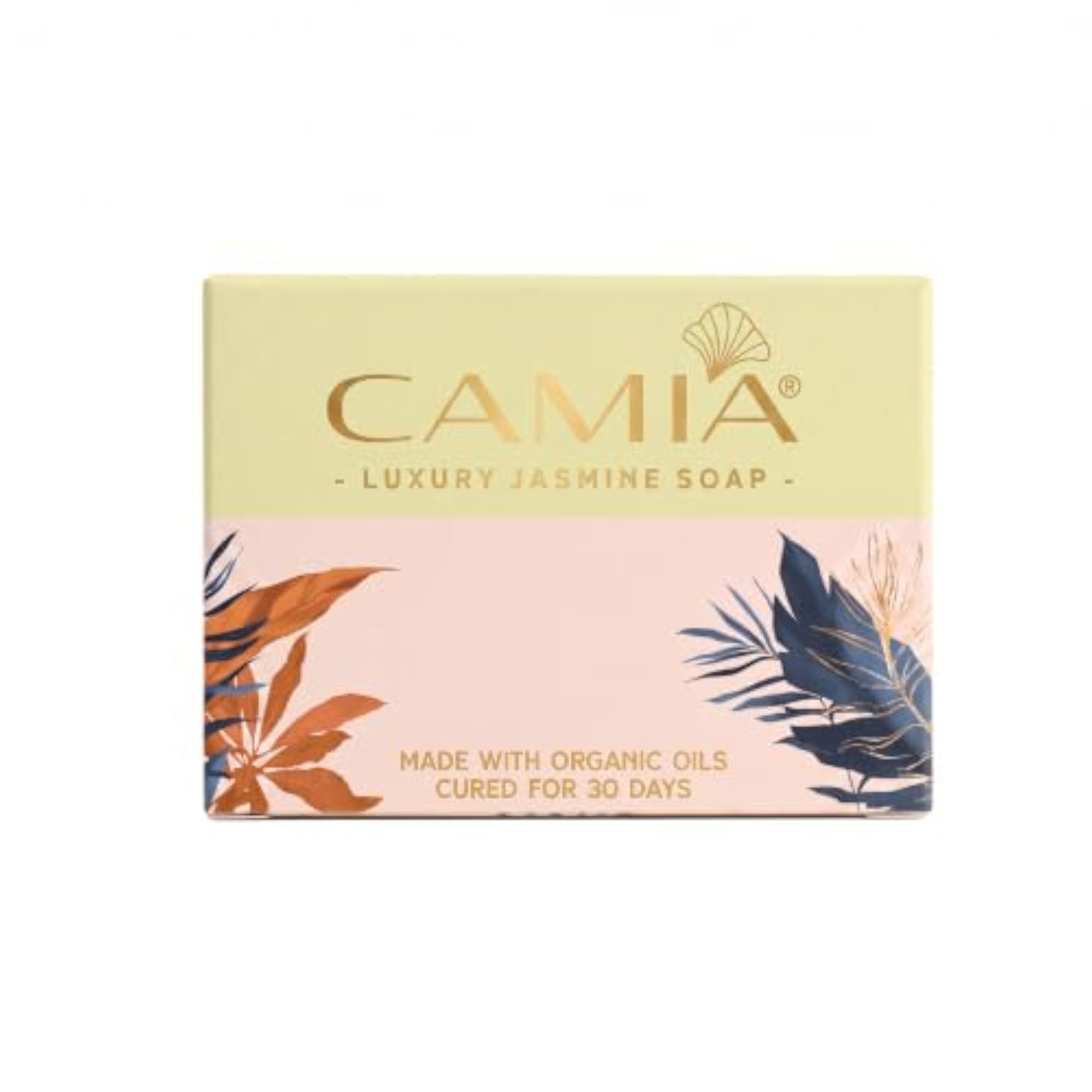 100% Organic & Handmade Jasmine Soap For Bath, Vegan